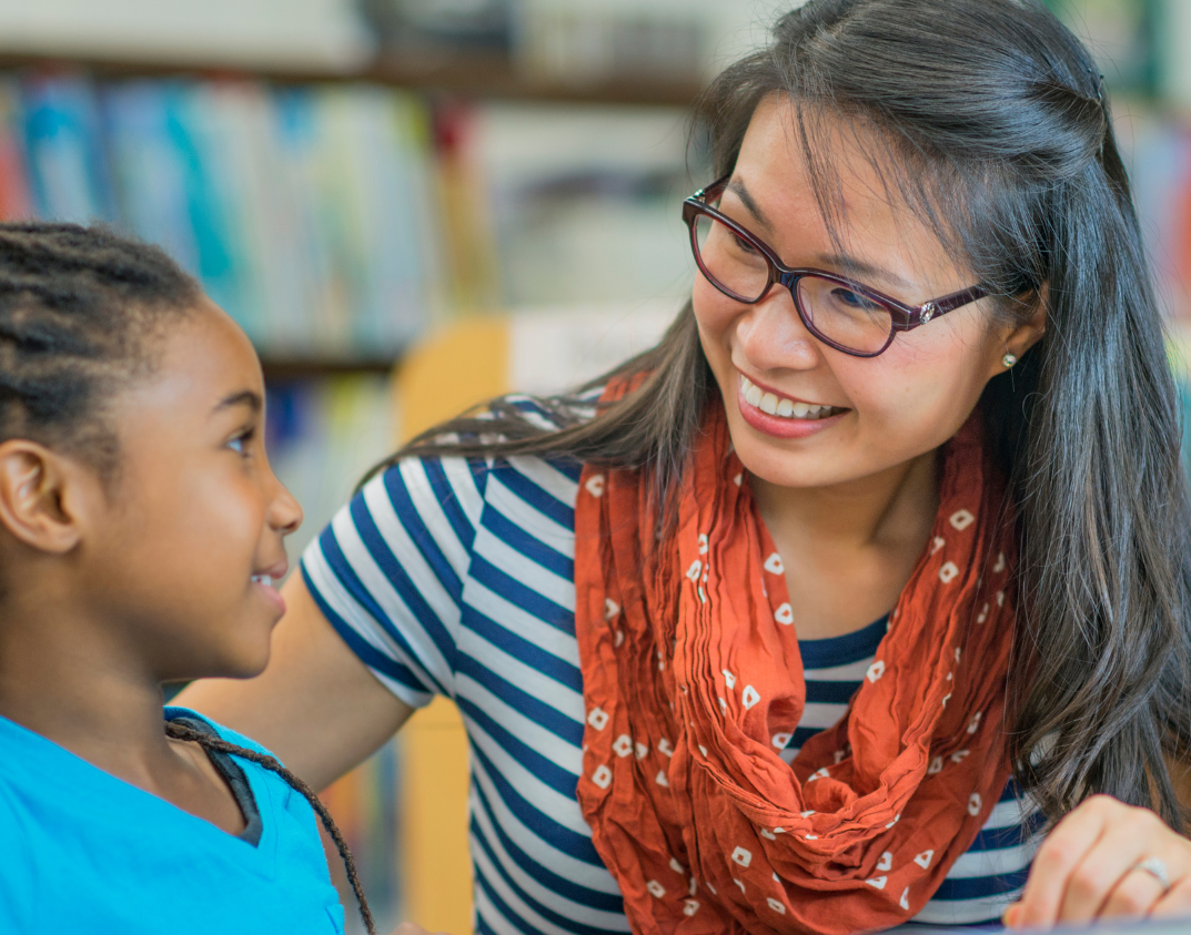 Intern working with a child — Center for Child Counseling
